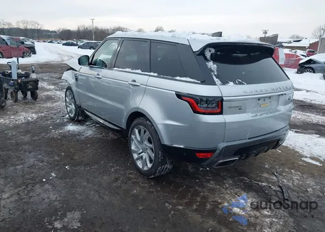 2020 Land Rover Range Rover Sport Hse Mhev z USA, uszkodzony, nr VIN SALWR2SUXLA887898